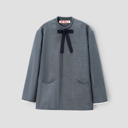 Round collar jacket