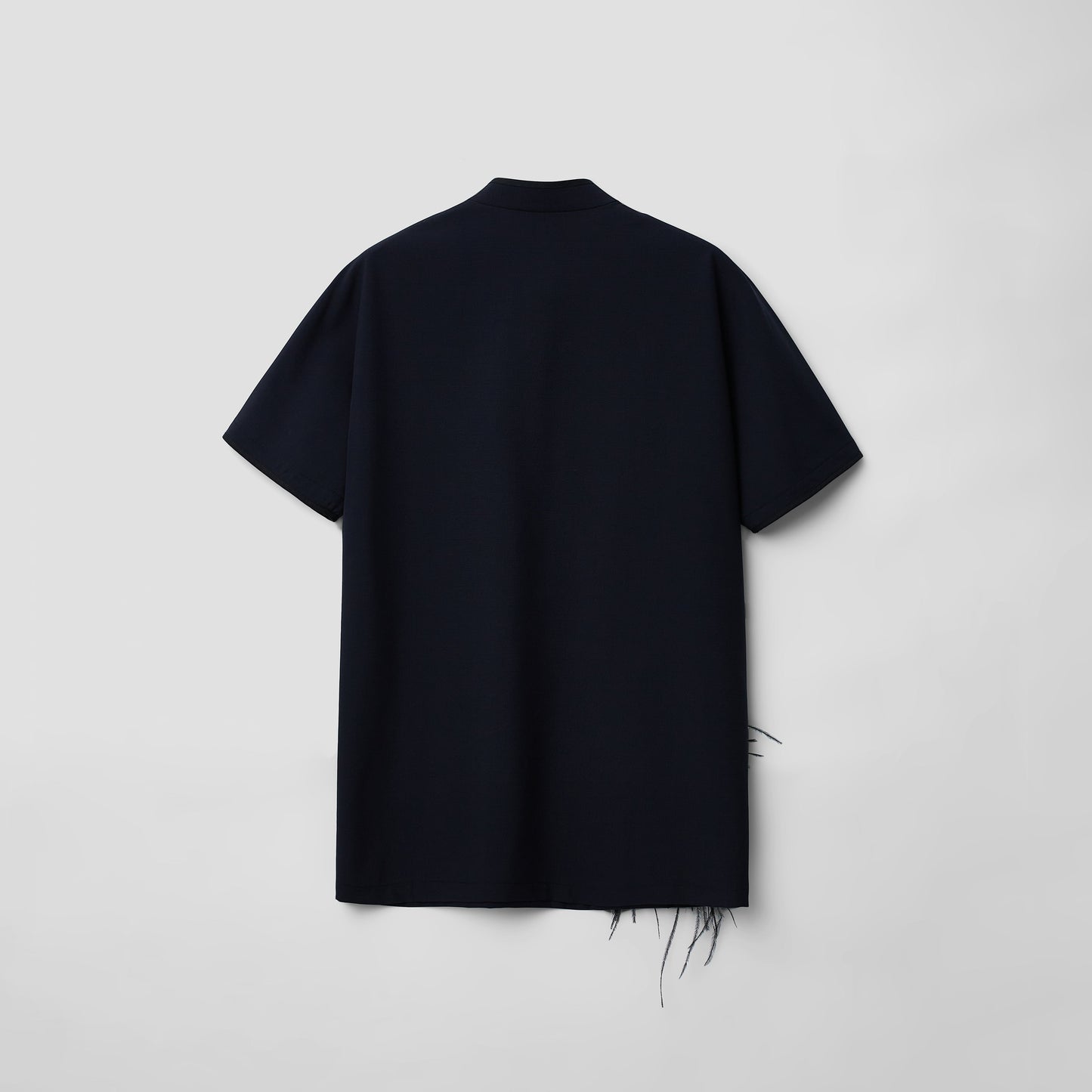 Feather Qipao shirt