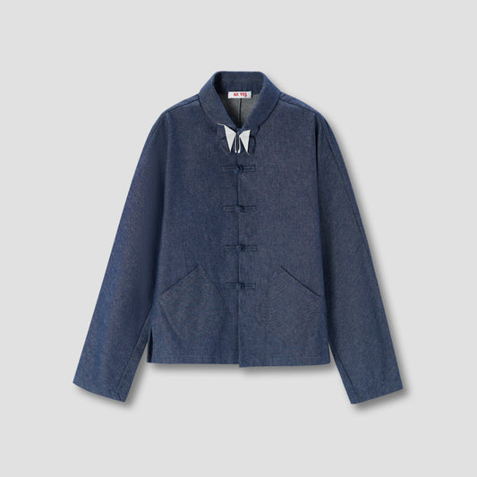 Blue Denim Tang Shirt Jacket